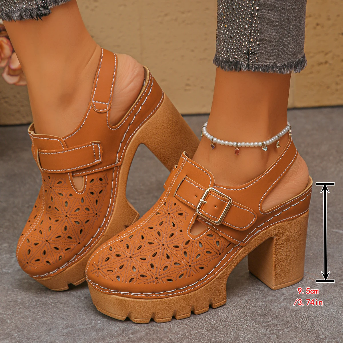 Large Size Women's Thick Heel  - Women Fashion Nova avis et prix