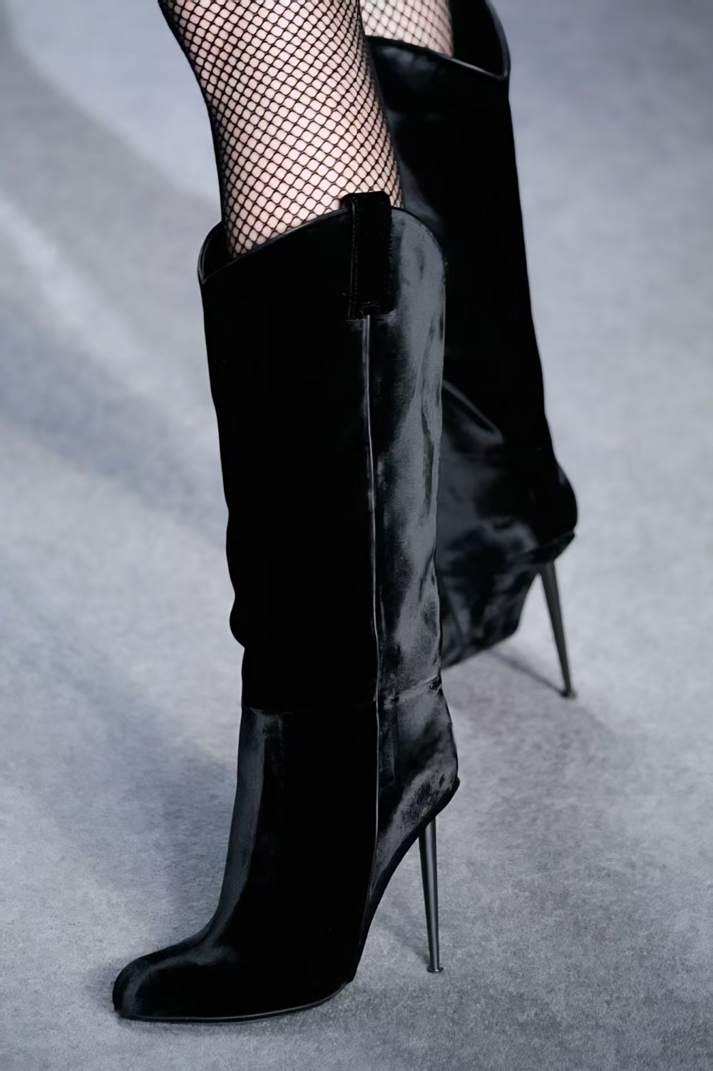 Fashion Women Black Velvet Kne - Women'S Fashion Edgy avis et prix