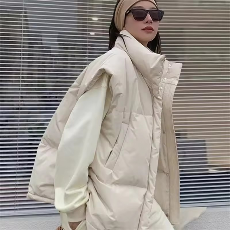 2025 New Korean Winter Vest Ja - Puffer Vest Fashion Women avis et prix