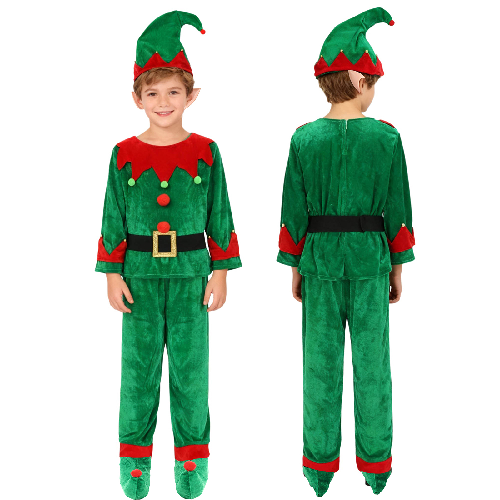 Boys Christmas Santa Claus Cos - Belted Shirt Dress avis et prix