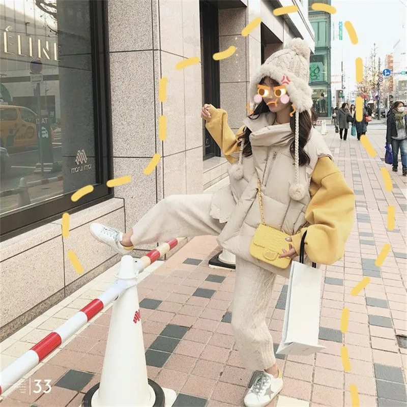 2024 New Korean Vest Puffer Ja - Puffer Vest Fashion Women avis et prix