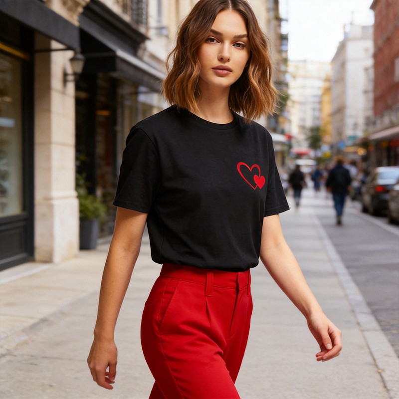 Women's Crew Neck Short Sleeve - Women'S Fashion In The 90S avis et prix