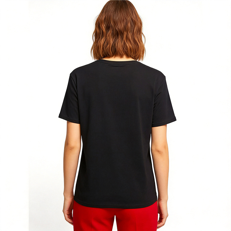 Women's Crew Neck Short Sleeve - Women'S Fashion In The 90S avis et prix