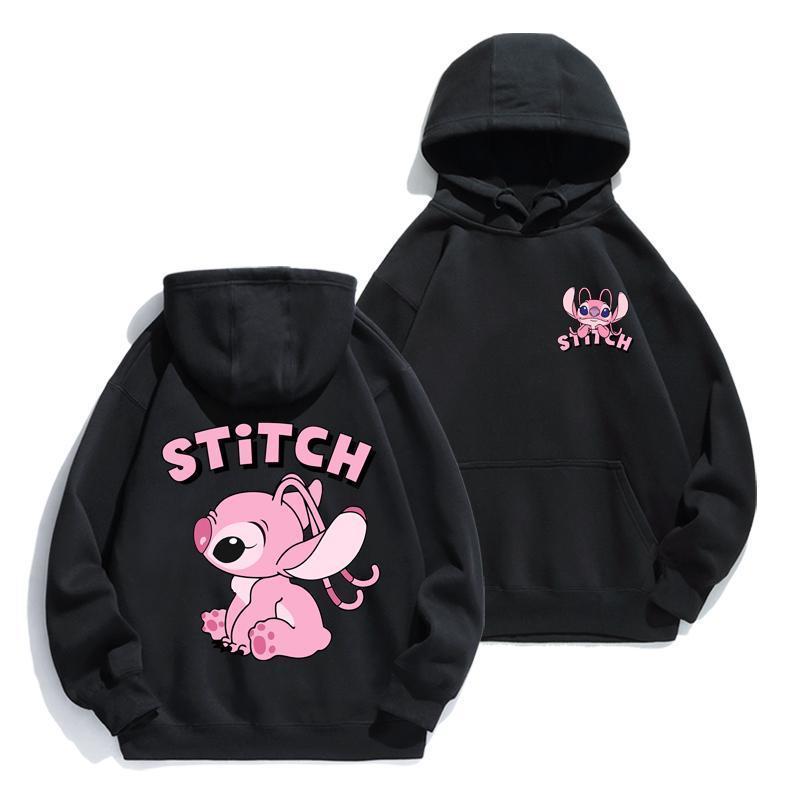 Cartoon Stitch Hoodie Loose Lo - Women'S Fashion Hoodies avis et prix