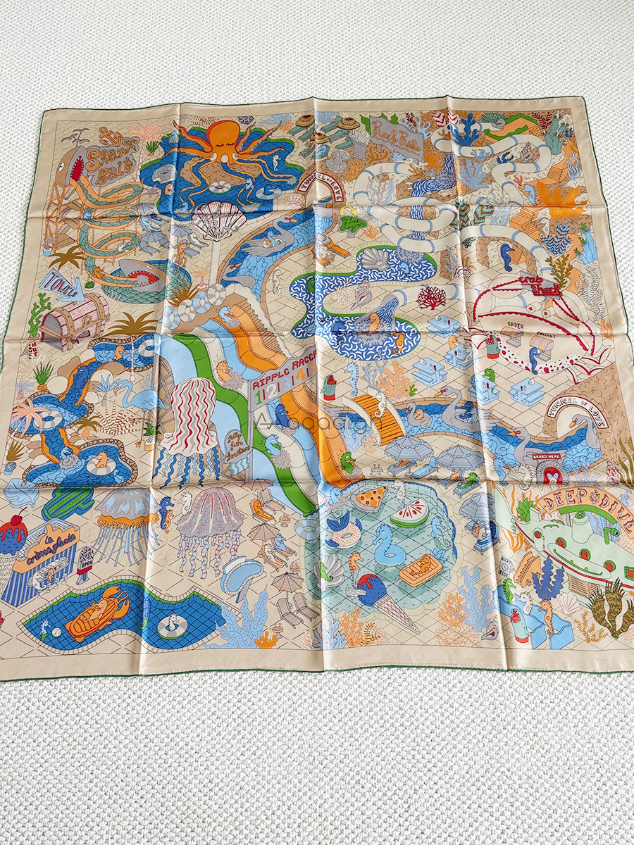 Large Silk Scarf Wraps Luxury  - Women'S Fashion Day avis et prix