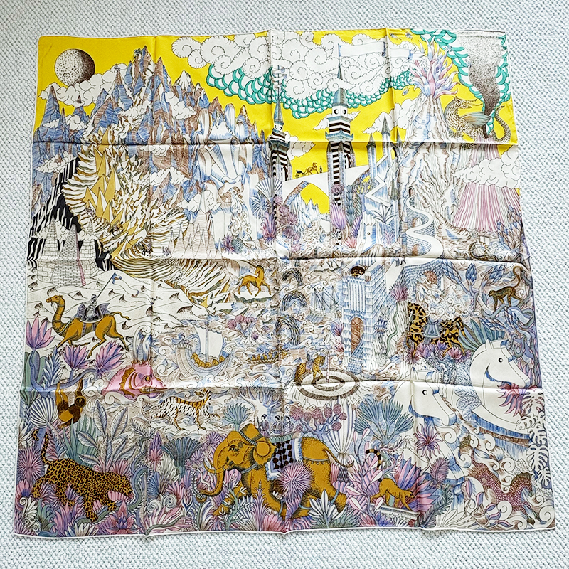 Pure Mulberry Silk Scarf 140CM - Women'S Fashion Day avis et prix