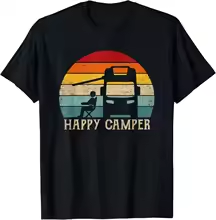 Camping Shirt Men Women Retro  - Women'S Fashion From The 70S avis et prix