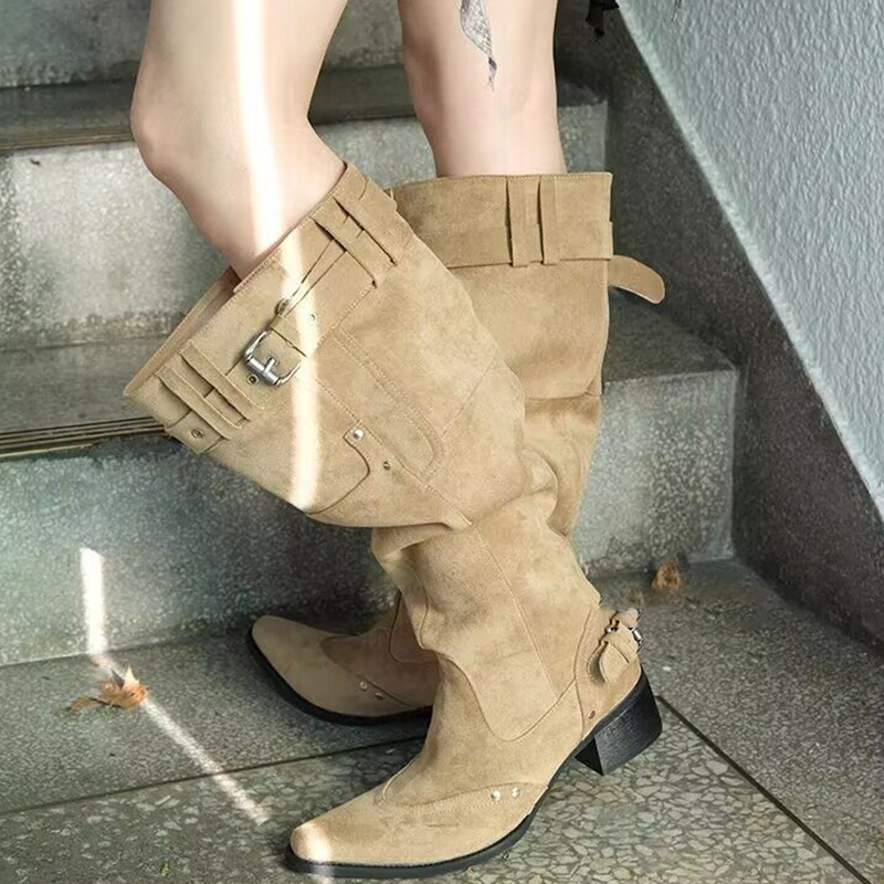 Pointed Toe Women High Boots D - Women'S Fashion Trends avis et prix