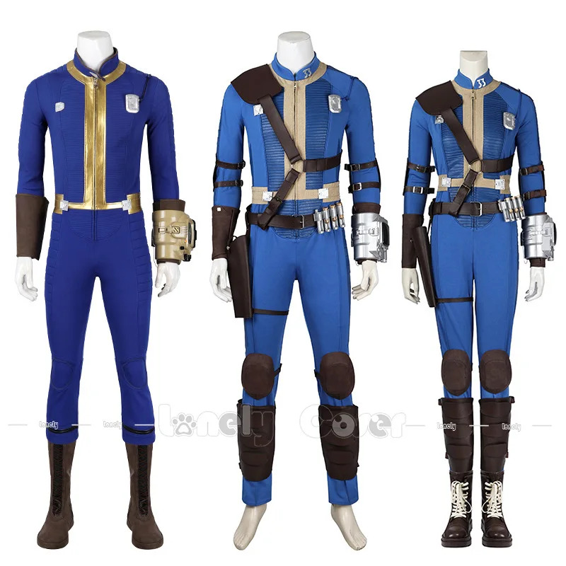 Game Fall Cos Out Lucy Cosplay - Belted Shirt Dress avis et prix