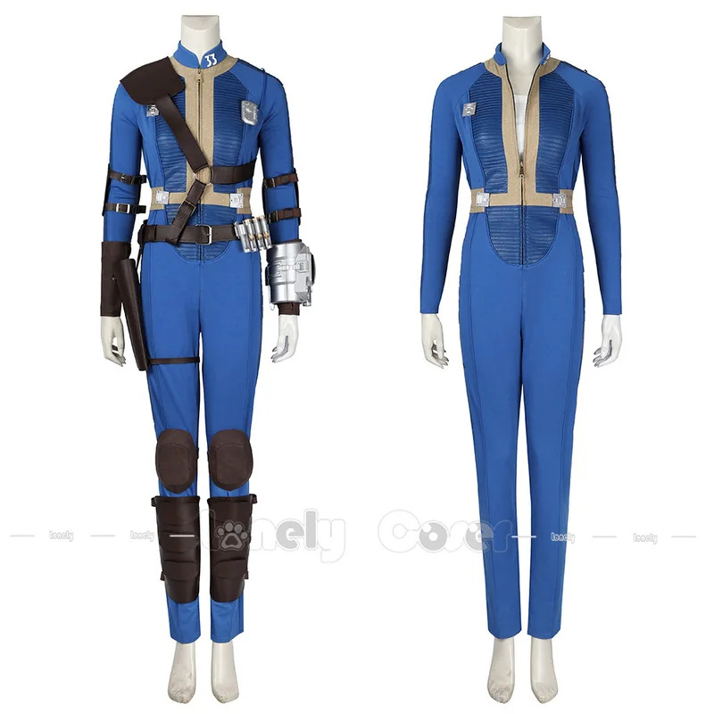 Game Fall Cos Out Lucy Cosplay - Belted Shirt Dress avis et prix
