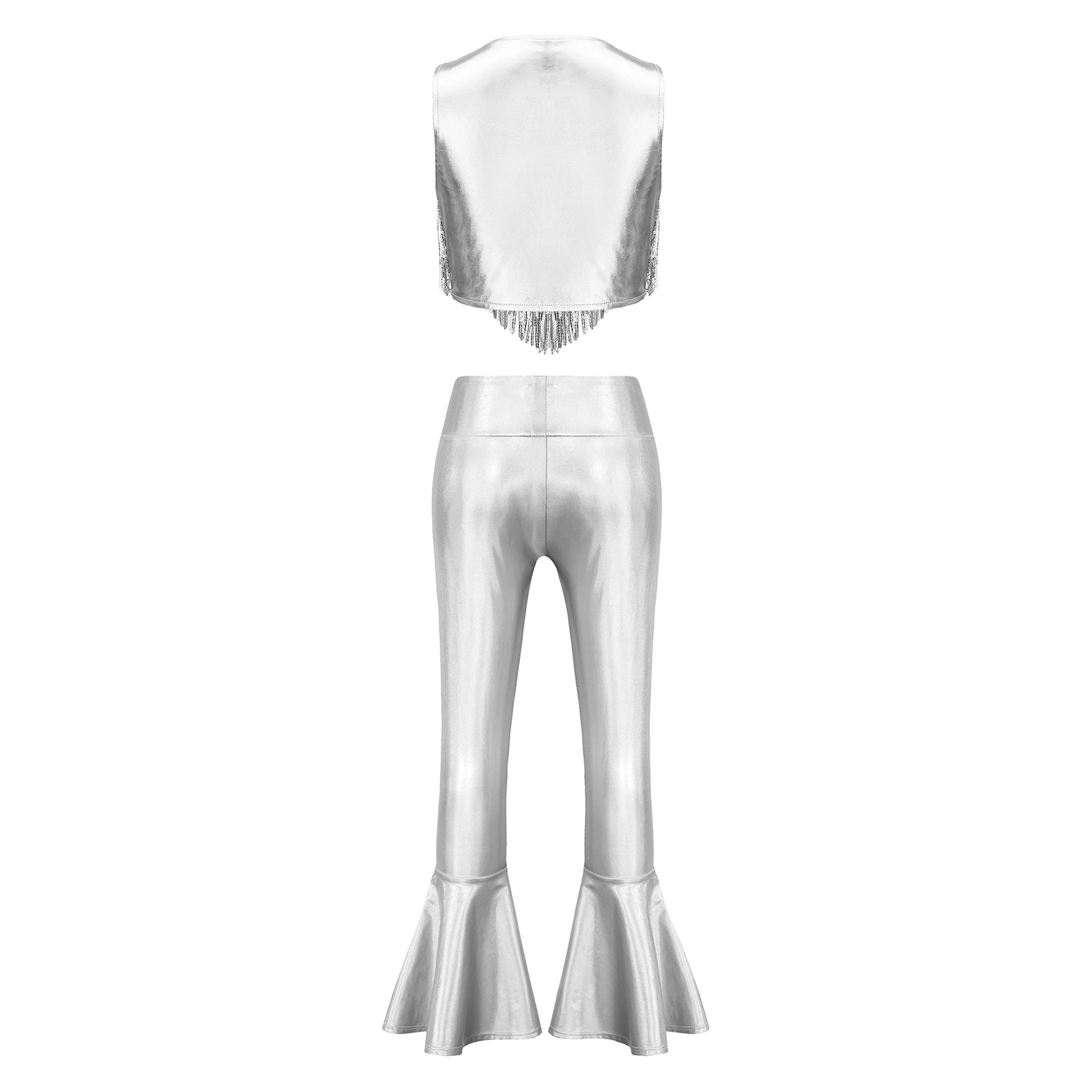 Girls Metallic Shiny 70s Disco - Women'S Fashion From The 70S avis et prix