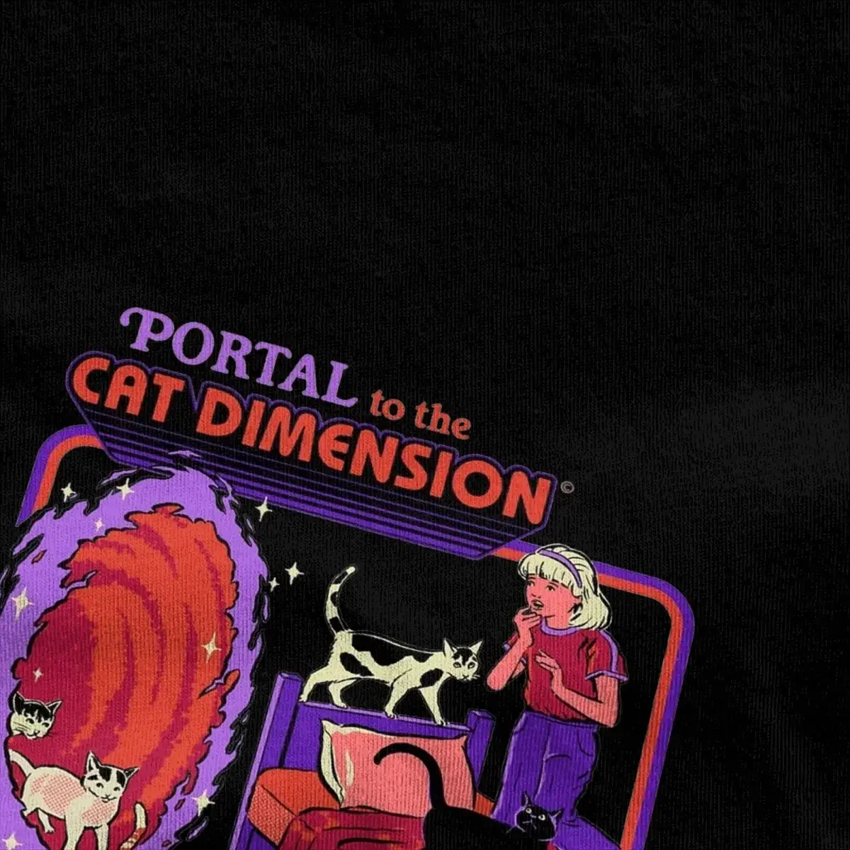 Cat Dimension Vintage Horror D - Women'S Fashion From The 70S avis et prix