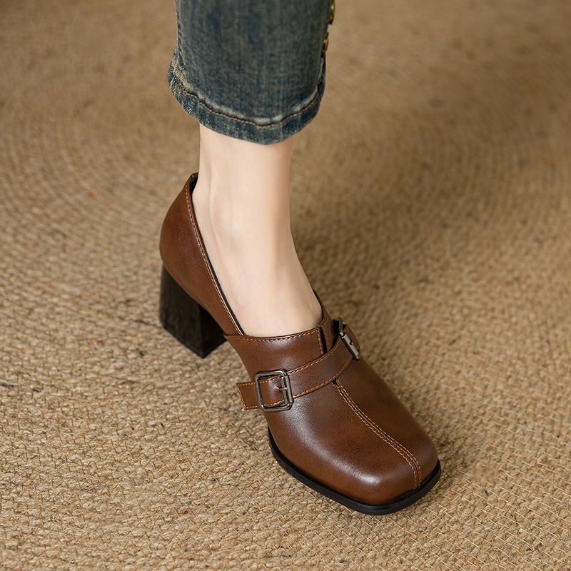 Girseaby Vintage Women Pumps S - Fashion Women Belt avis et prix