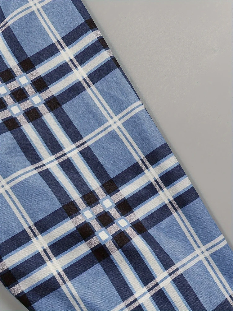 Women Plaid Shirt Dress Elasti - Belted Shirt Dress avis et prix